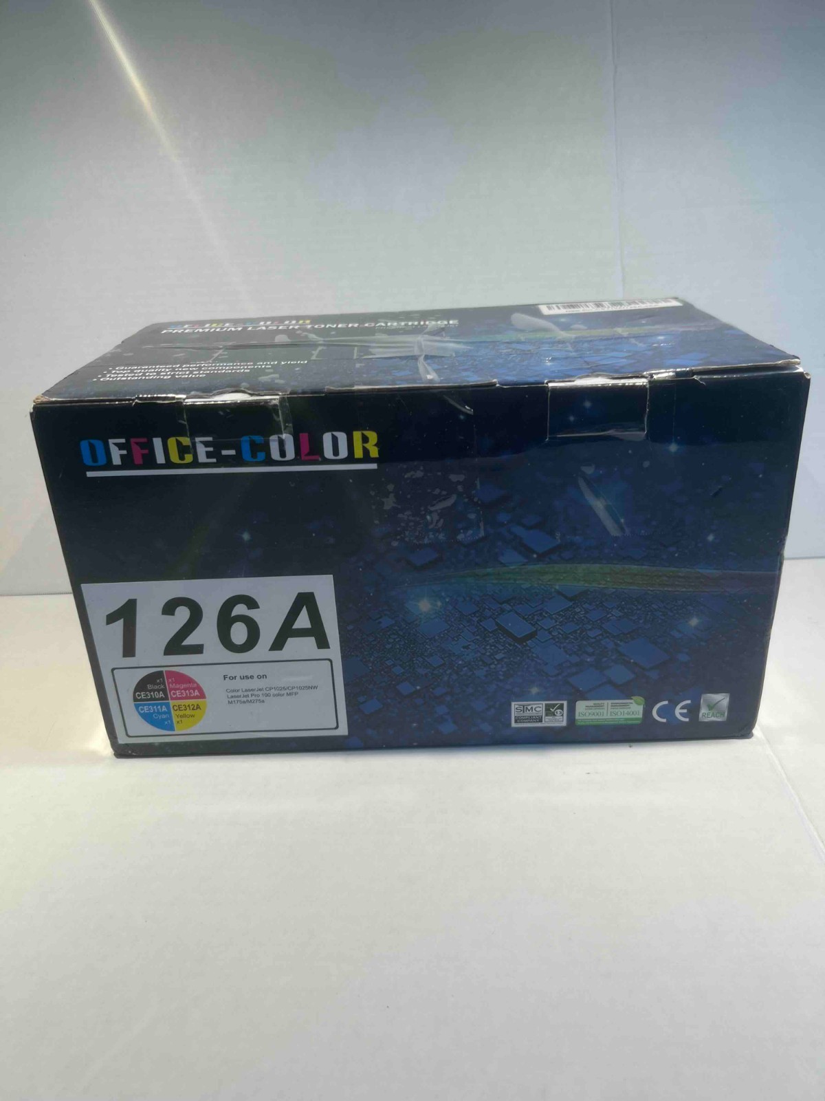 OFFICE-COLOR 126A Toner 4-Pack CE310A CE311A CE312A CE313A HP LaserJet Pro