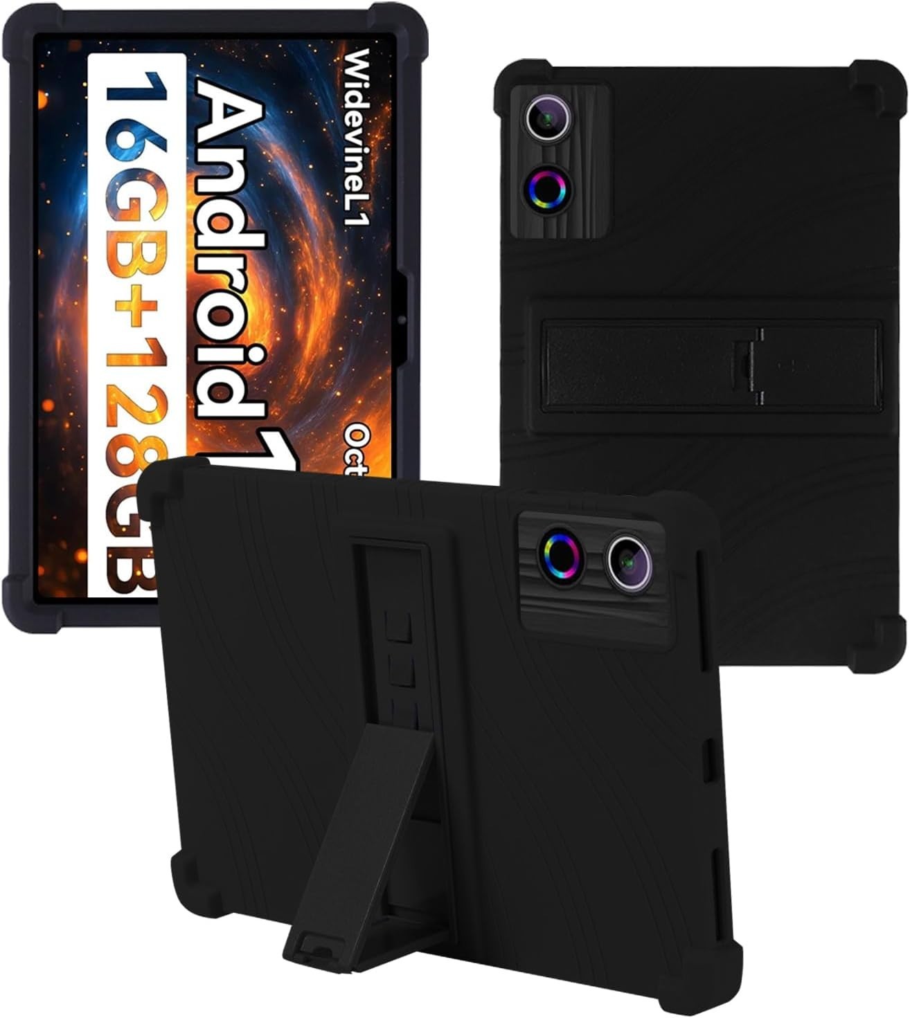 Case for JIKOCXN Tablet Model C1 11 inch Android 12 Kids Friendly Silicone Cover