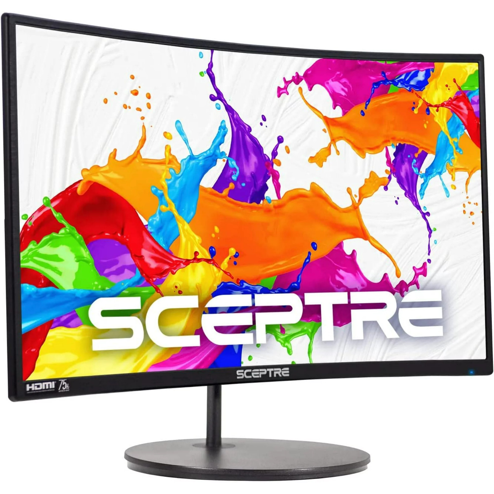 New Sceptre Curved 24" FHD 1080 Gaming 75Hz HDMIx2 W/Speaker C249W-1920RN