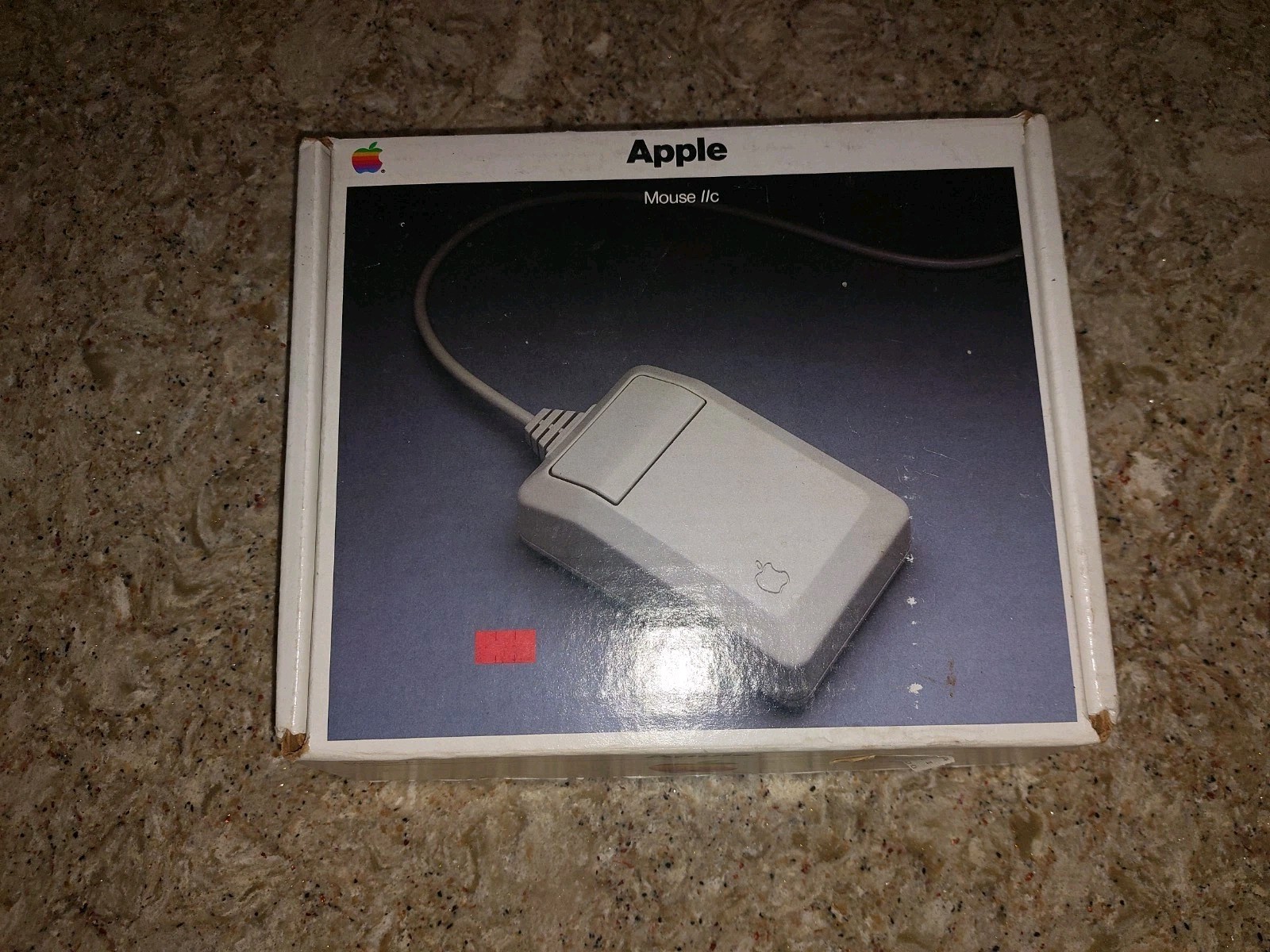 Vintage A2M4015 Apple IIC Mouse in Original Box