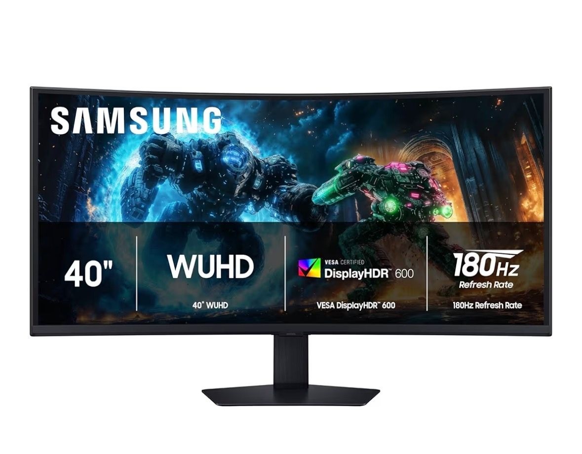 Samsung 40” Odyssey G7 Curved Gaming Monitor