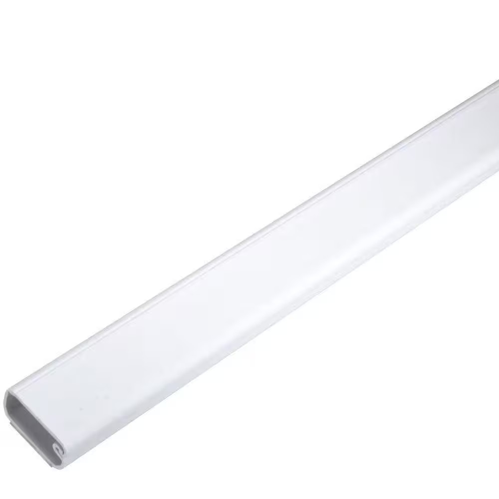 Wiremold Cordmate II Cord Cover 5 Ft. Channel, Cord Hider for Home or Office, Ho
