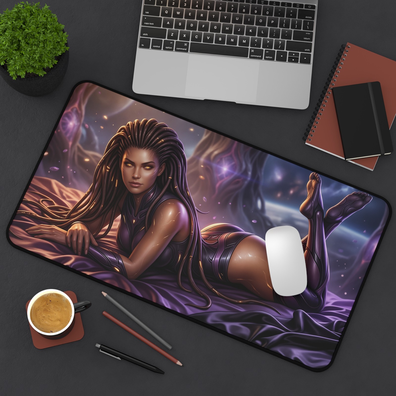 StarCraft Mouse Pad, Sarah Kerrigan Extended Desk Mat, XXL Keyboard Pad