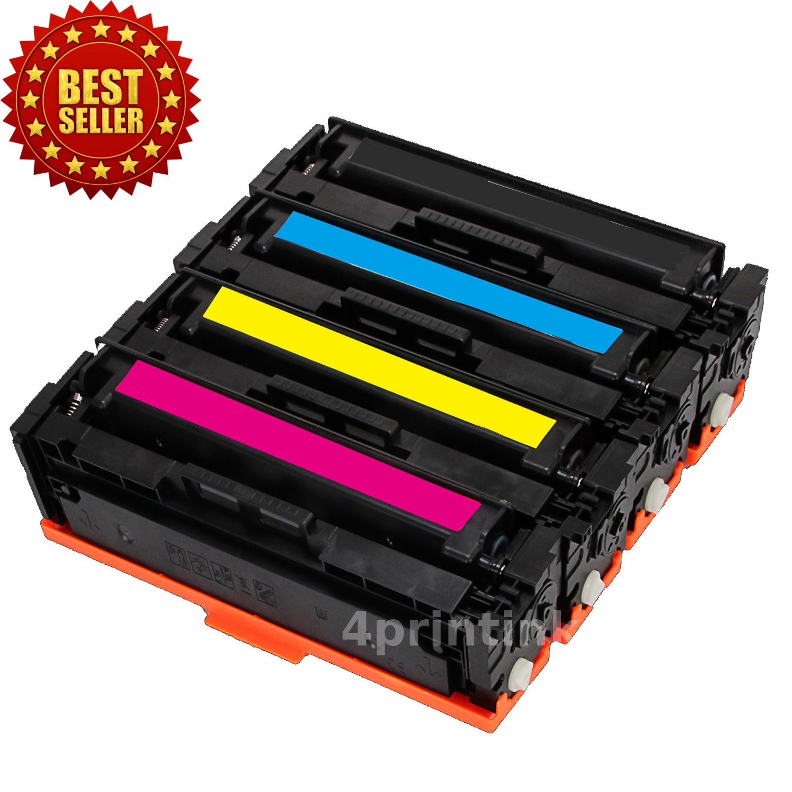 4pk Toner Cartridge For Hp CF500X-CF503X 202x Laserjet M254dw M280nw M281fdw