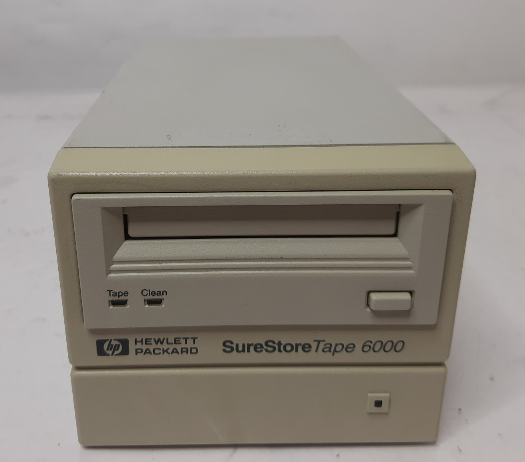 HP SureStore Tape 6000 External Drive (C1529F) - Power Tested - For Parts/Repair