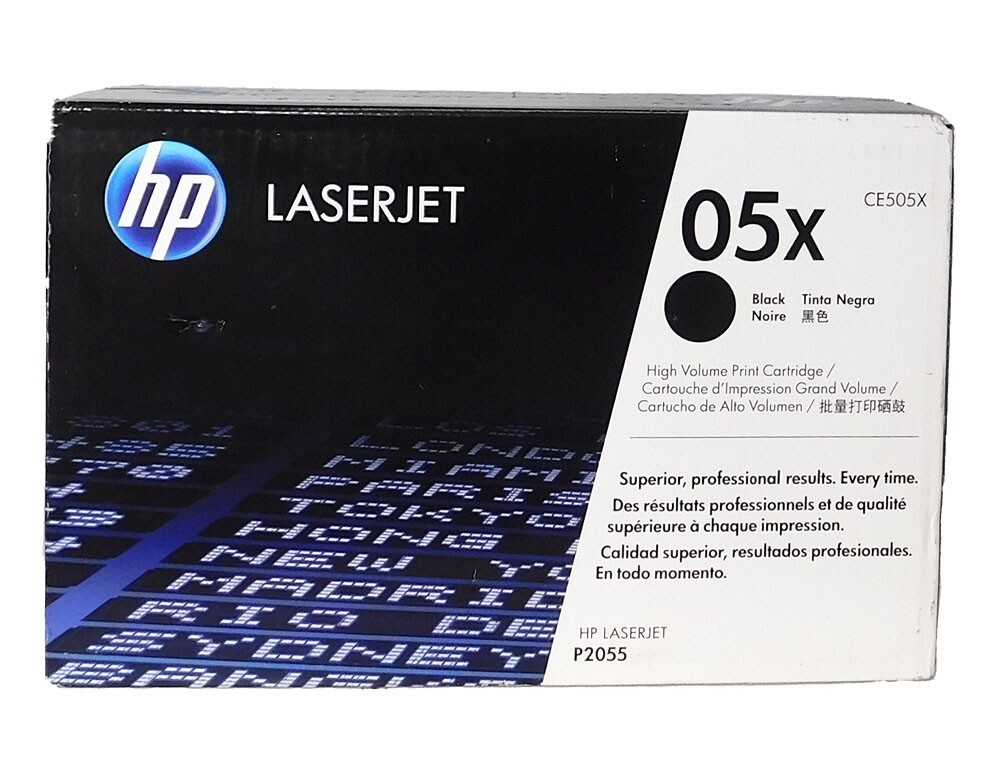 HP CE505X 05X Black Toner Cartridge