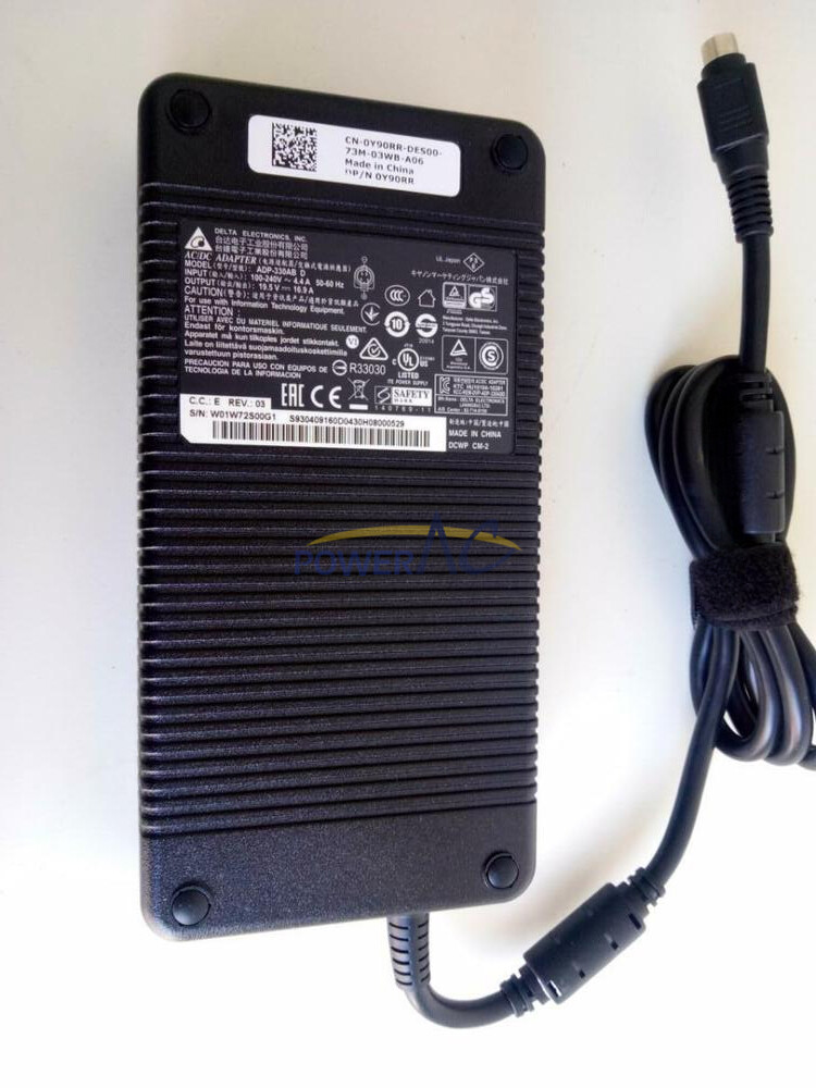 Original MSI Titan GT83VR GT80S GT73VR 4 holes Adapter Charger ADP-330AB D 330W