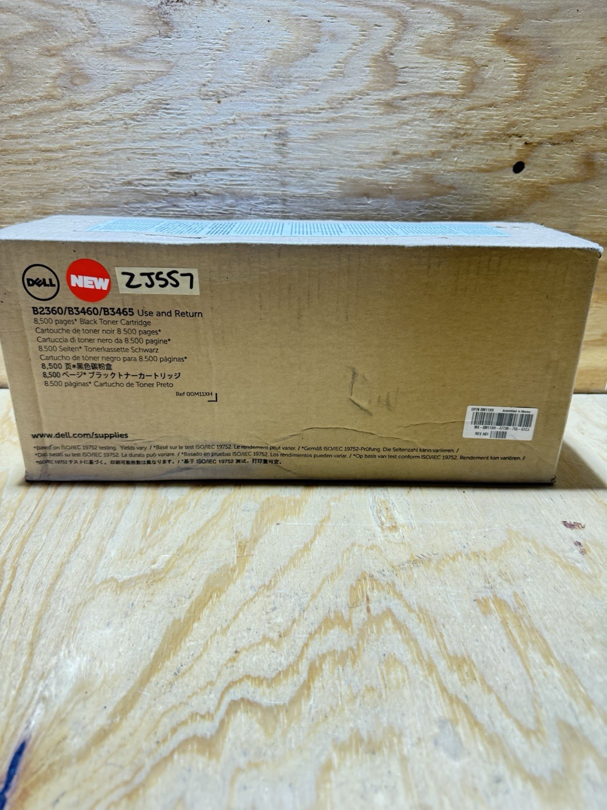 M11XH Original OEM Dell Drum Unit, Black Genuine Sealed