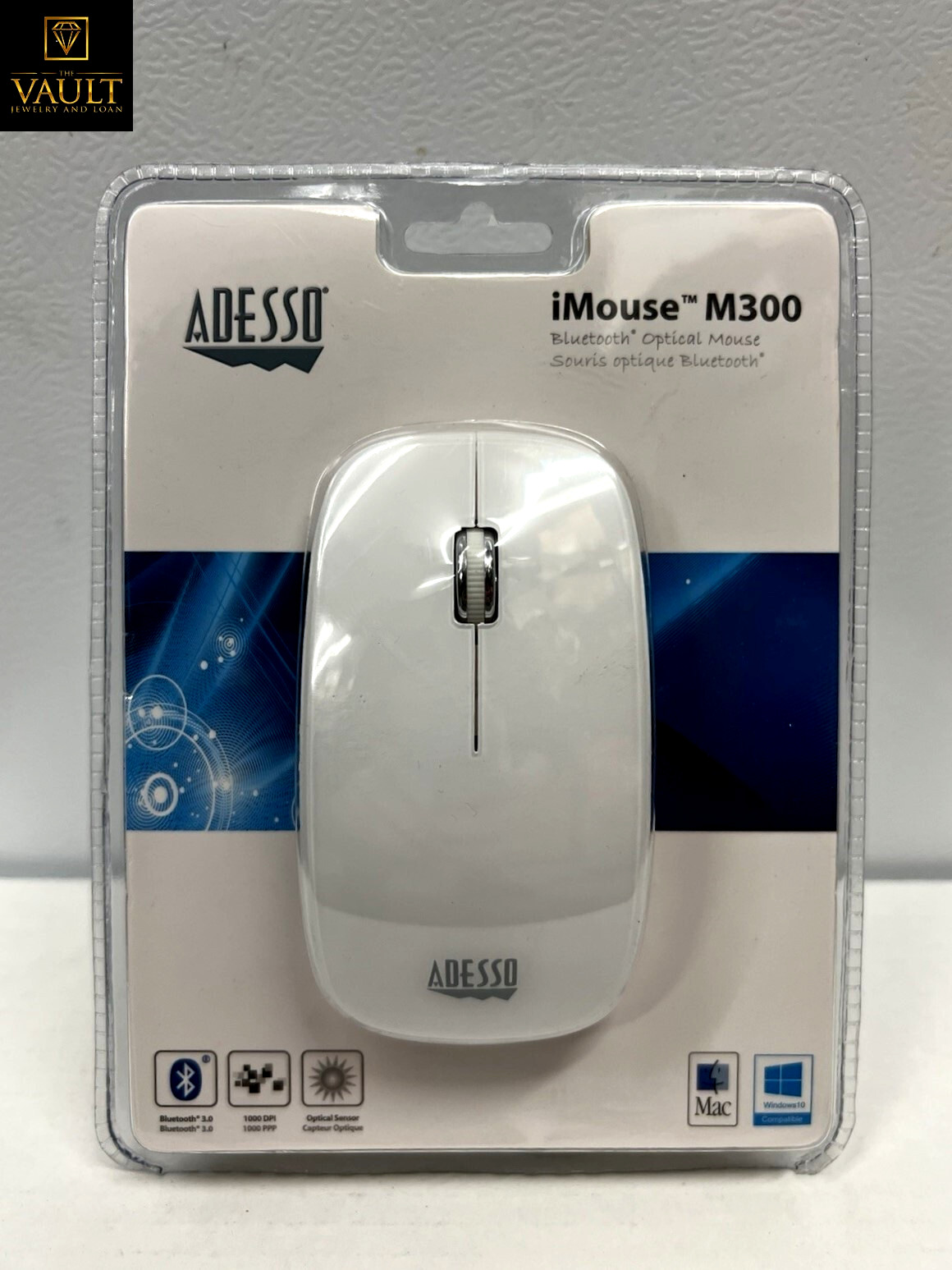 Adesso iMouse M300W Bluetooth Optical Mouse. Brand New, Sealed. Fast Shipping