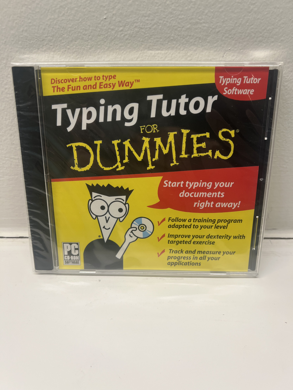 TYPING TUTOR for DUMMIES pc software NEW XP