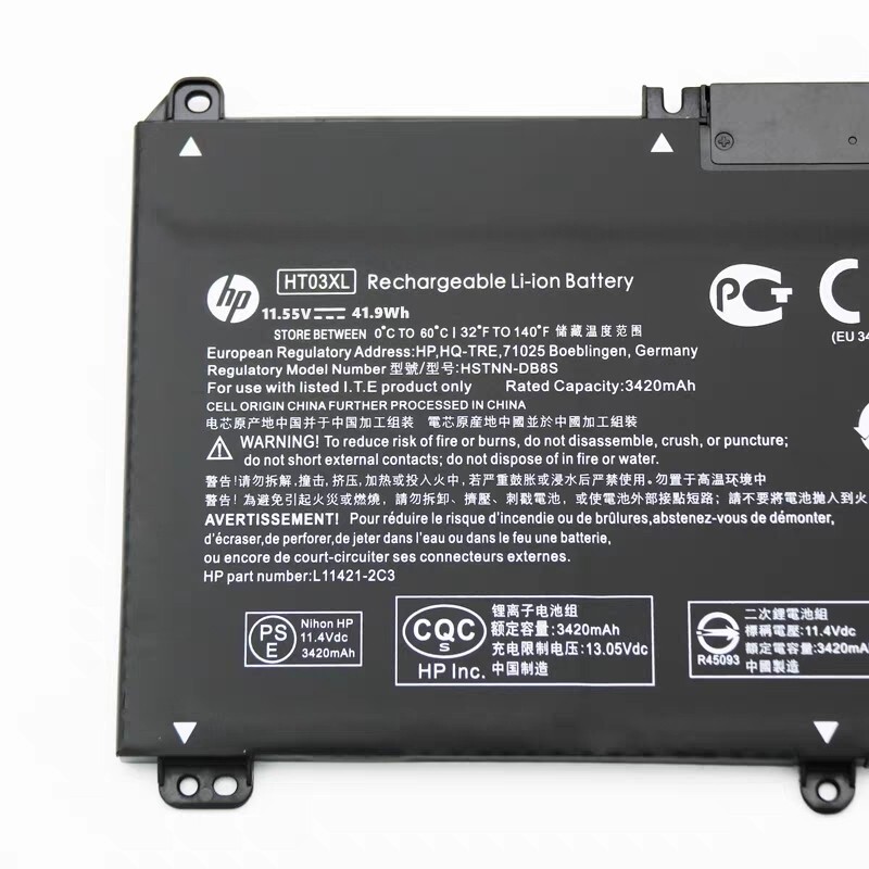 Genuine HP HT03XL Battery 240 245 250 255 G7 348 G5 Pavilion 14,15,17 L11119-855