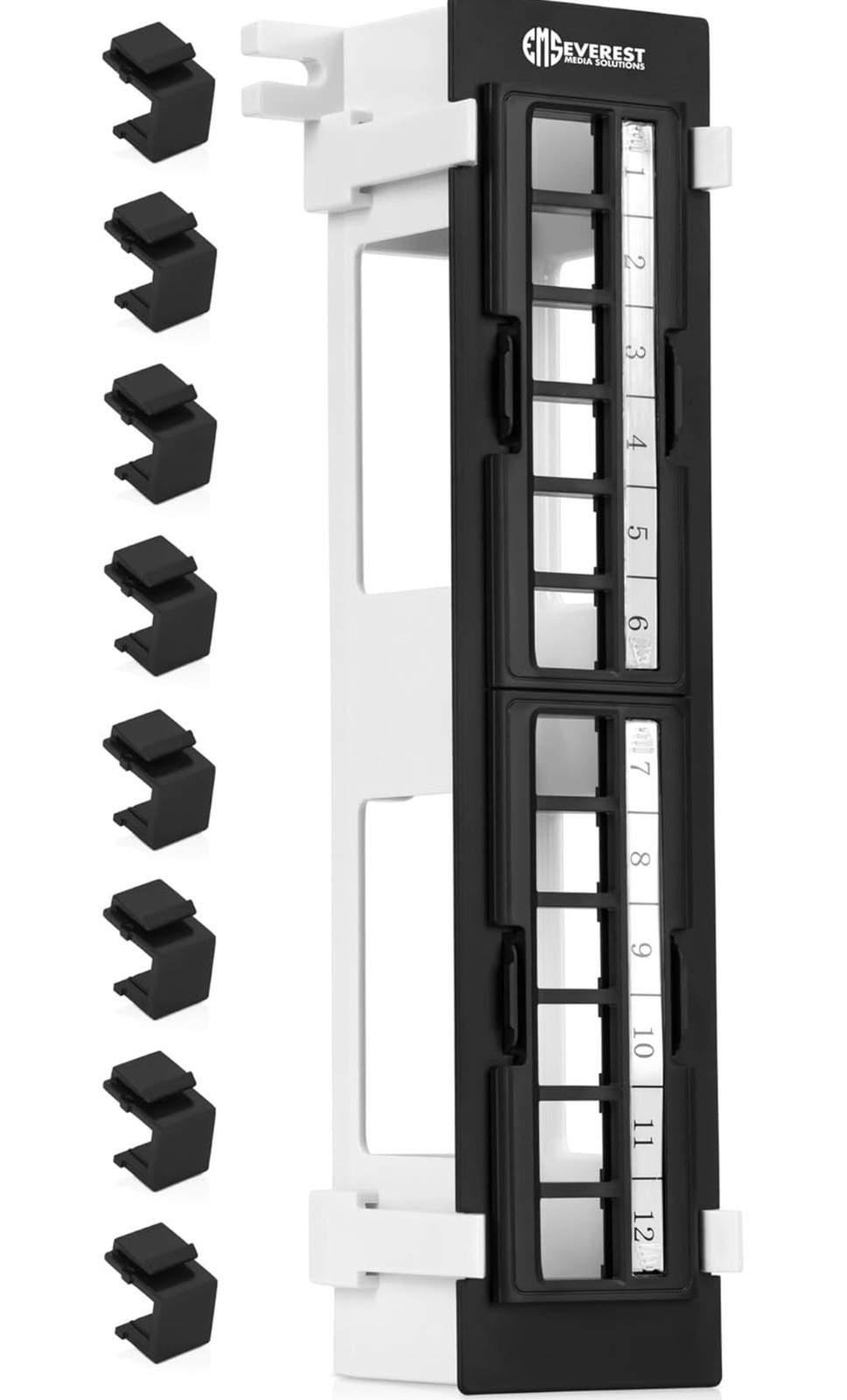 Everest Media Solutions 12-Port UTP Patch Panel