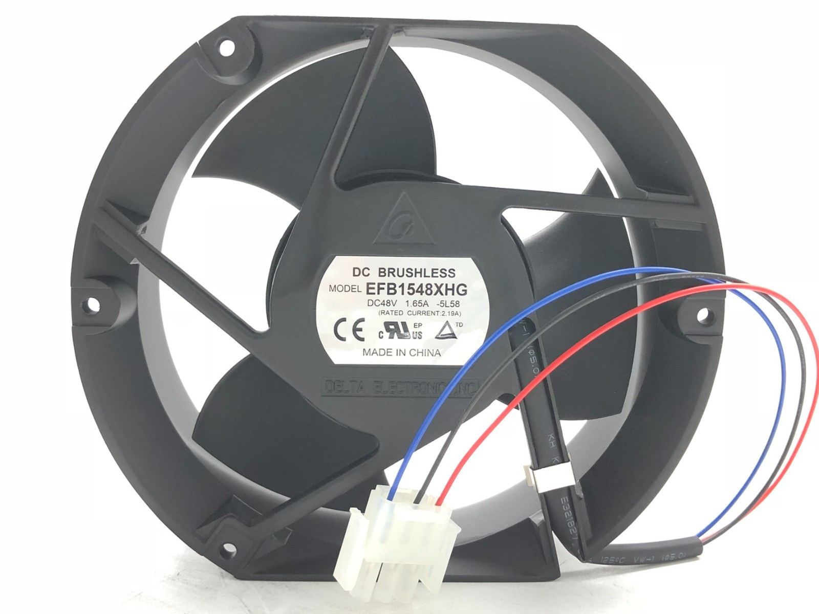 1PCS  Delta 17251 EFB1548XHG 48V 1.65A High-Airflow Cabinet Cooling Fan