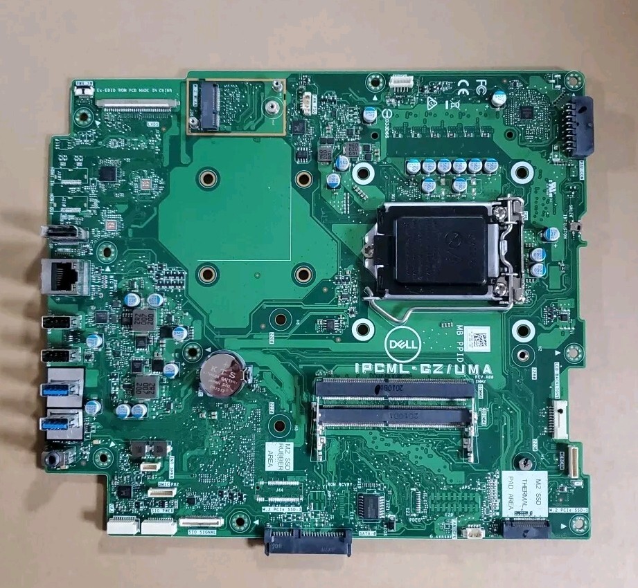 DELL Optiplex 5480 7480 7780 AIO Motherboard IPCML-GZ/UMA M-ATX 05T2V2 5T2V2