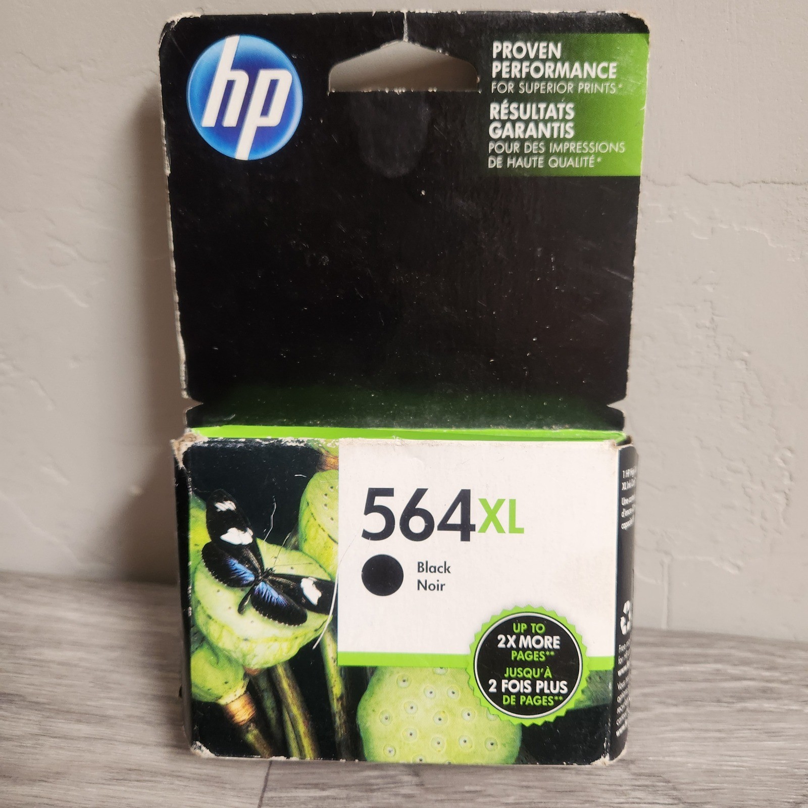 HP 564XL Black Ink Cartridge High Capacity CN684WN  Genuine New Box 2017