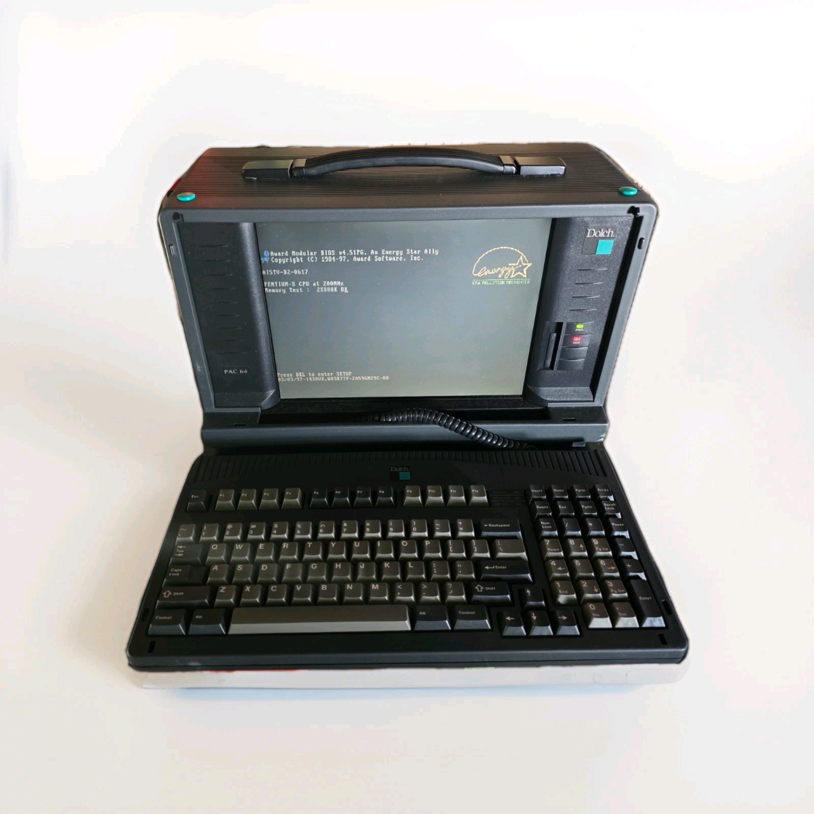 DOLCH PAC 64 portable computer Excelent condition. working 