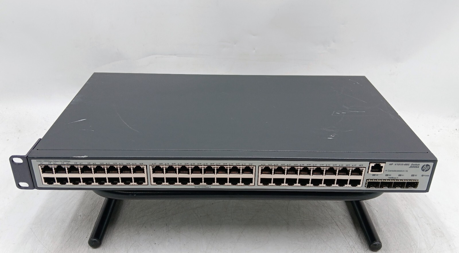 HP V1910-48G JE009A 48-Port Managed Gigabit Ethernet Network Switch W/ POWER COR