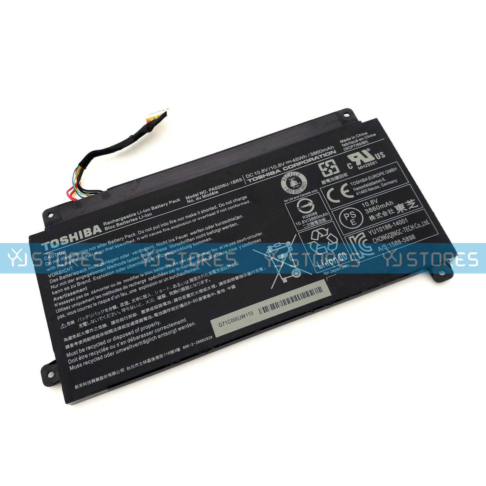 New Genuine PA5208U-1BRS 3860mAh Battery for Toshiba Chromebook 2 CB30 CB35-B 