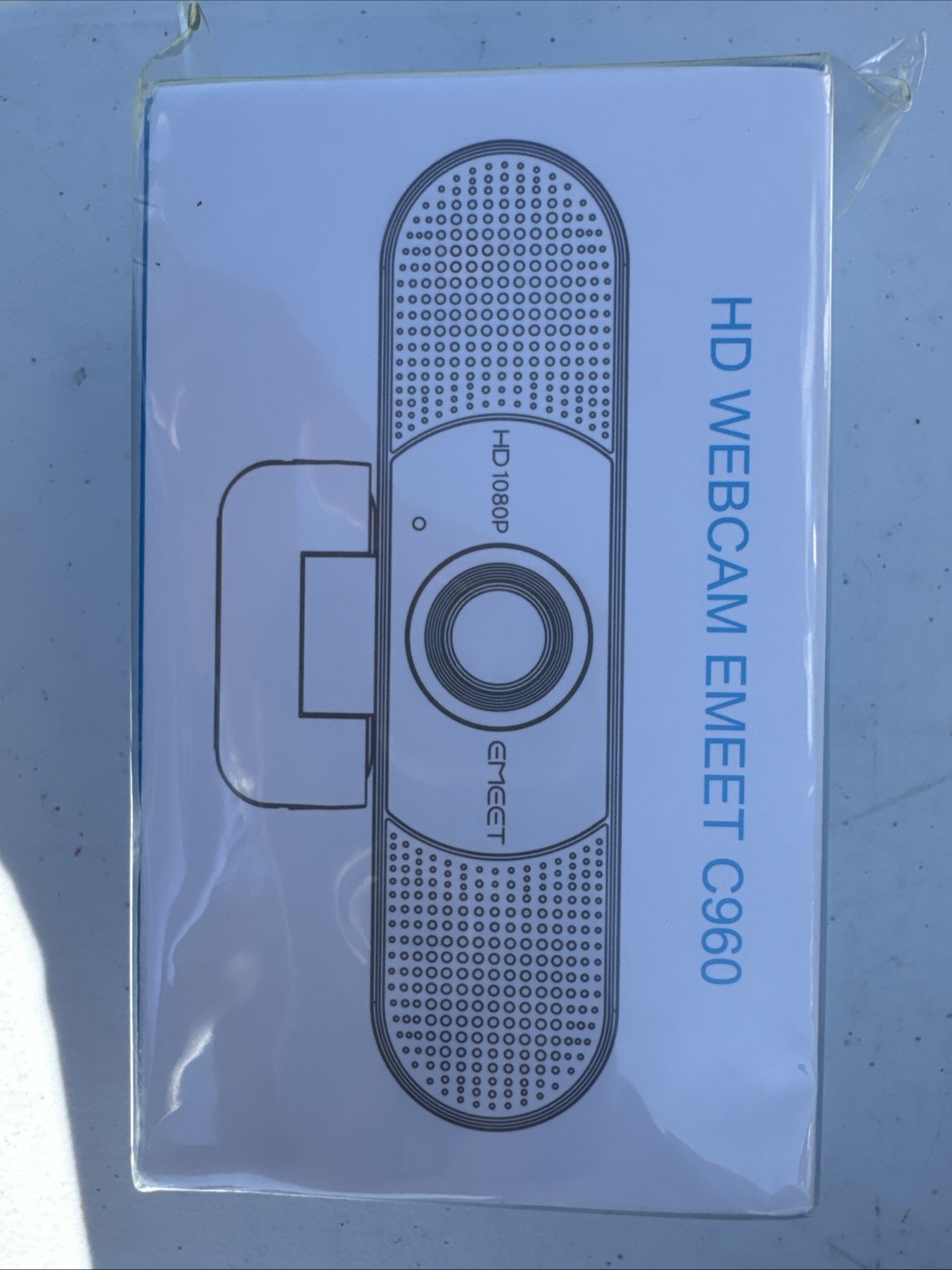 EMEET C960 HD USB Webcam 1080P 30FPS Web Camera W/Microphone Black