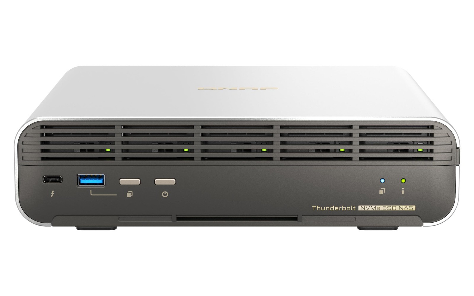 QNAP TBS-h574TX-i3-12G-US i3-1320PE 8C 12GB 5 Bay NAS Storage Server - NEW