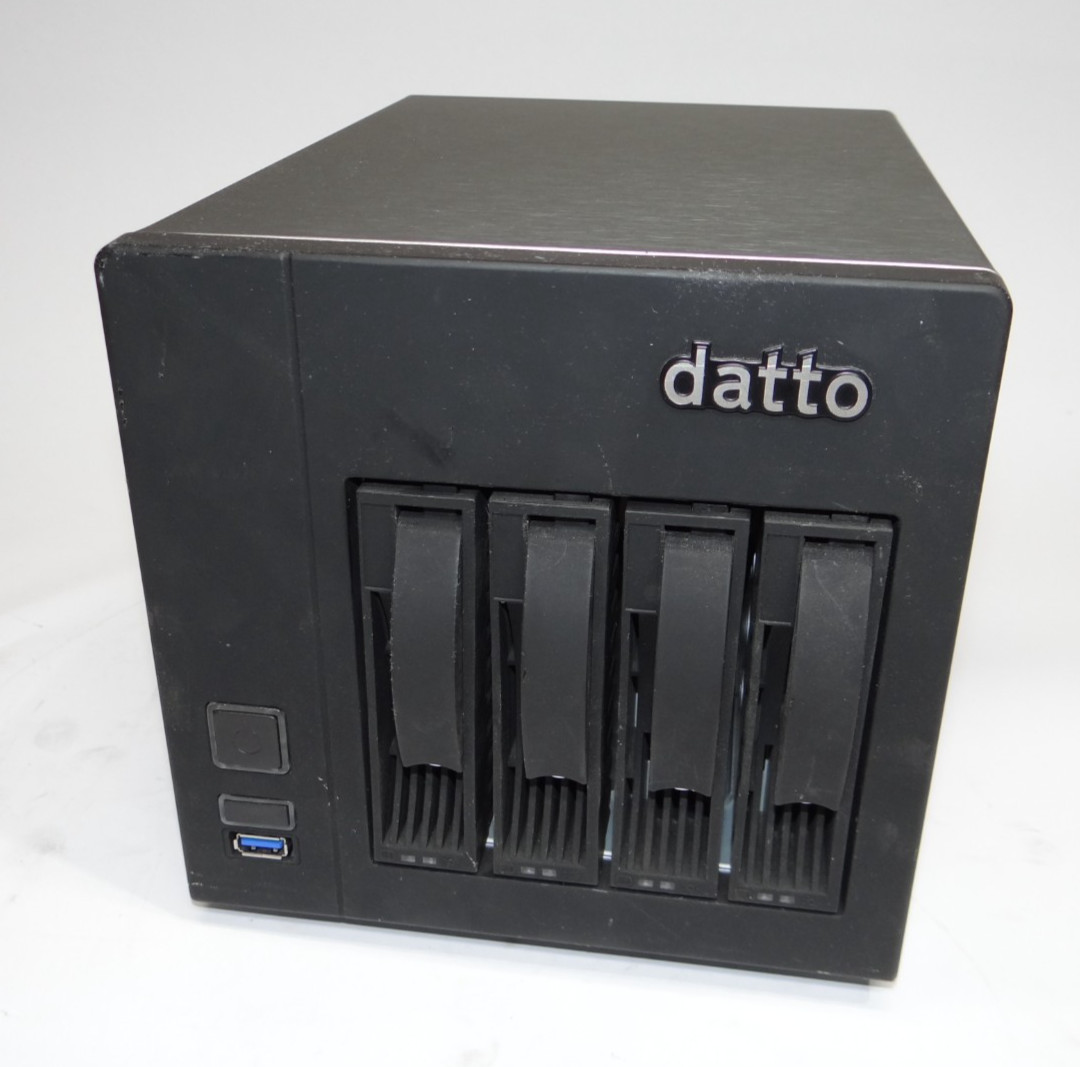 Datto S3B2000 4 BAY NAS Drive NO 3.5" HDD'S Drive PARTS/REPAIR