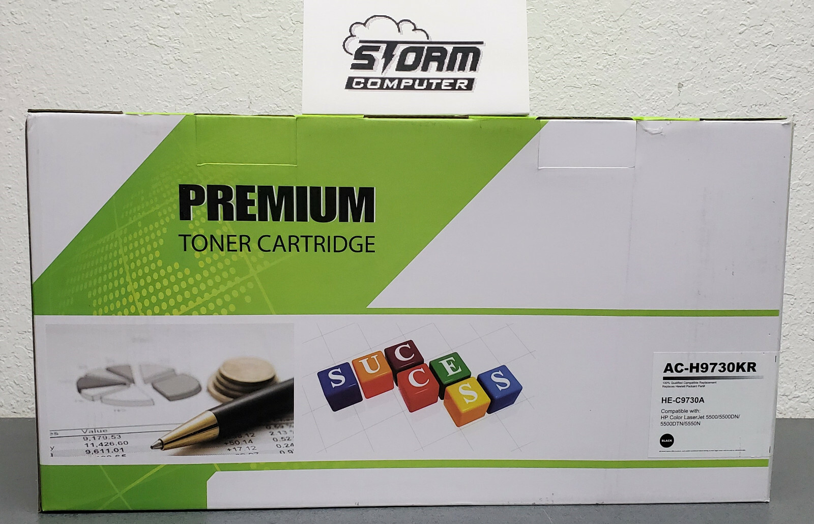 Premium HP LaserJet Compatible Toner Cartridge AC-H9730KR C9730A Black