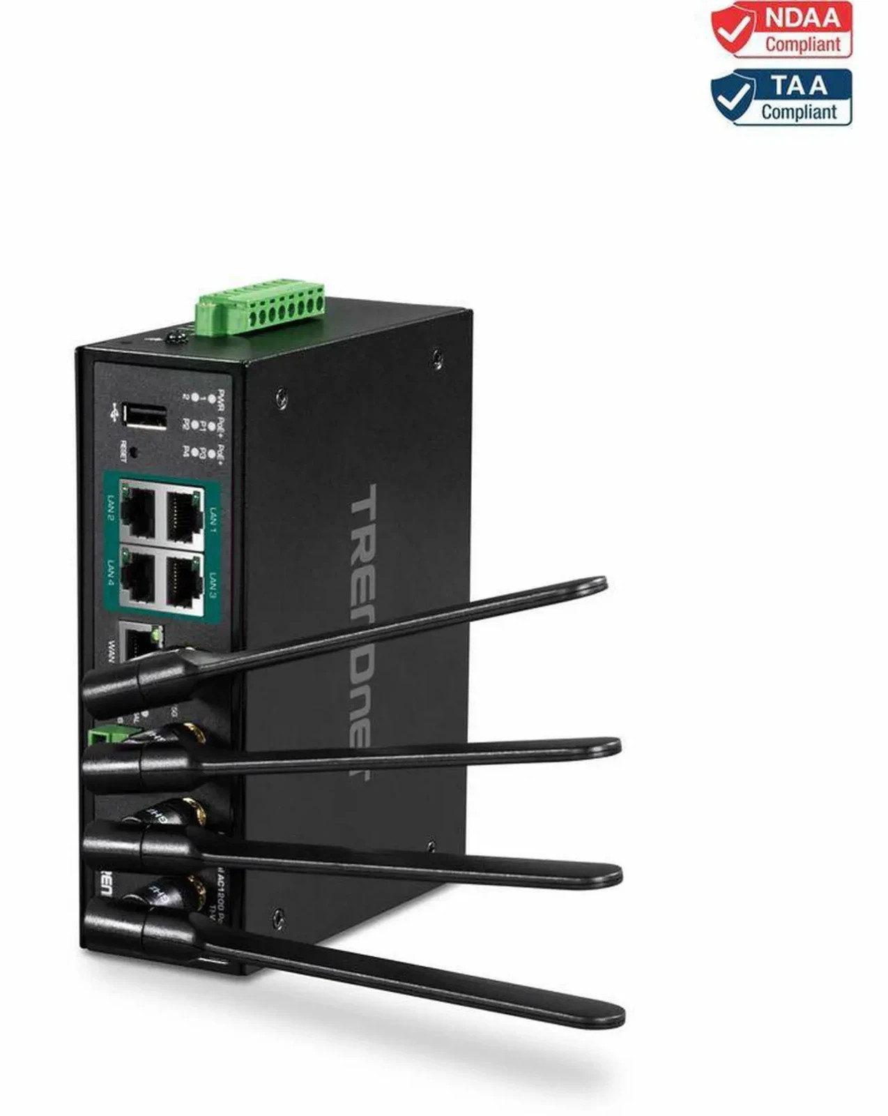 TRENDnet Wi-Fi 5 IEEE 802.11ac Ethernet Wireless Router TAA Compliant TI-WP100
