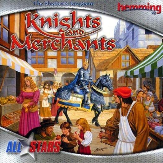 Knights And Merchants: The Shattered Kingdom PC CD 200 AD kingdom sim game 1998