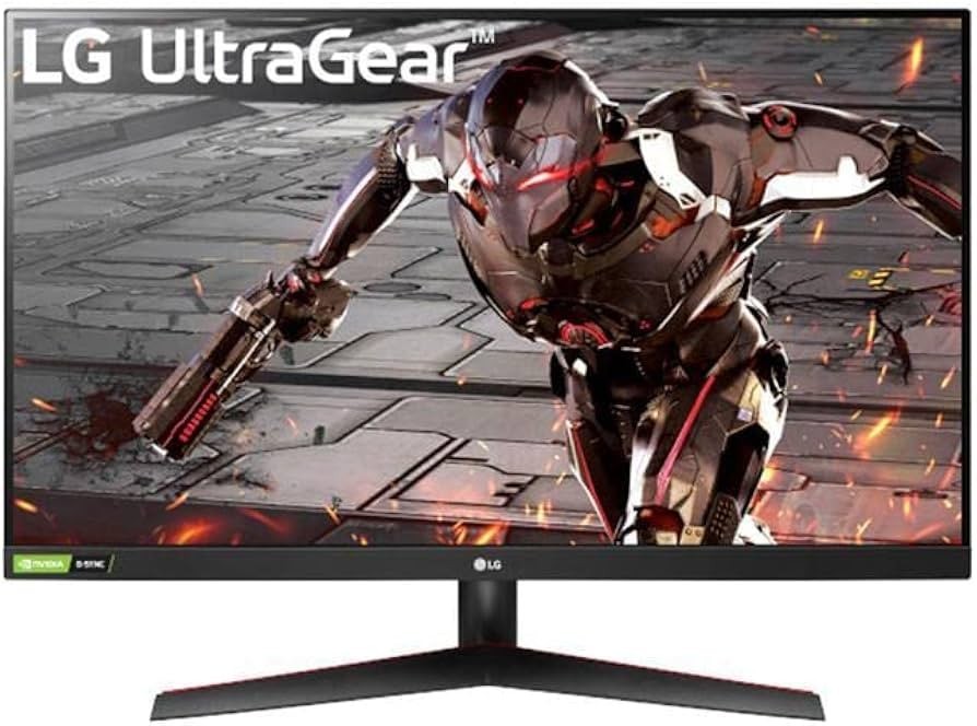 LG 32GN600-B UltraGear 32" QHD VA 5ms Gaming Monitor with AMD FreeSync, Black