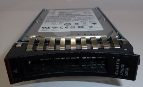 IBM System X 42D0708 42D0707 42D0711 500GB 7200 RPM SAS 2.5" Hard Drive