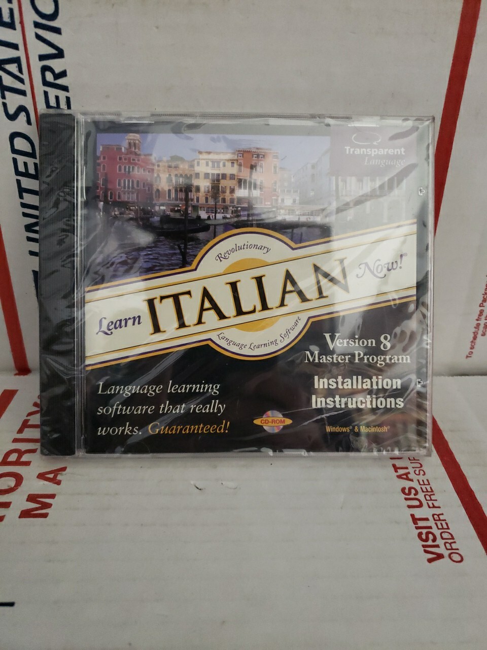Learn Italian Now Transparent Language Learning Master Program PC CD-ROM ~ #177