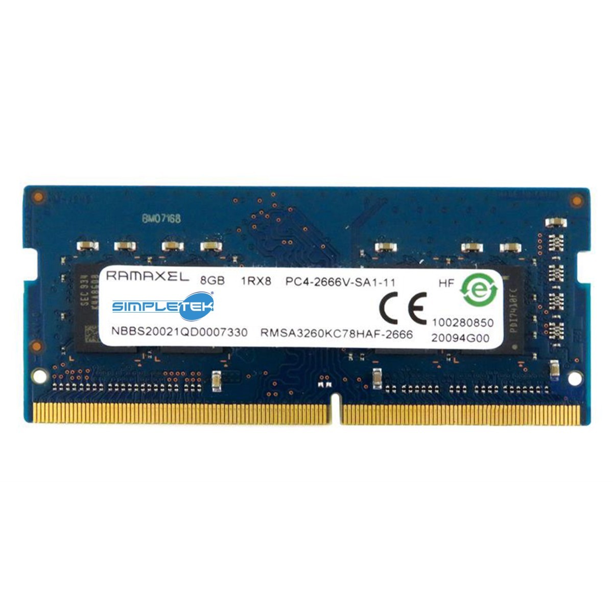 Samsung Ramaxel DDR4 8GB 2666MHz SO-DIMM Laptop Memory Module 1x