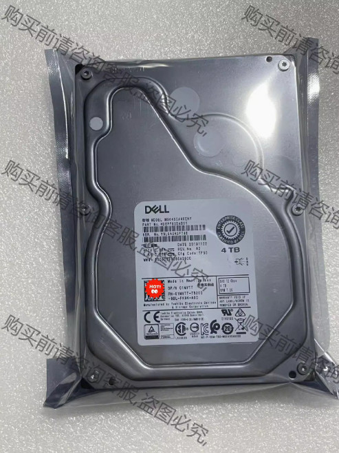 0F9W8/1MVTT/5JH5X/HNX0W/TX8WW-DELL 4TB 7.2K-DELL 4TB 7.2K SAS 3.5" 12Gb/s 13G HD