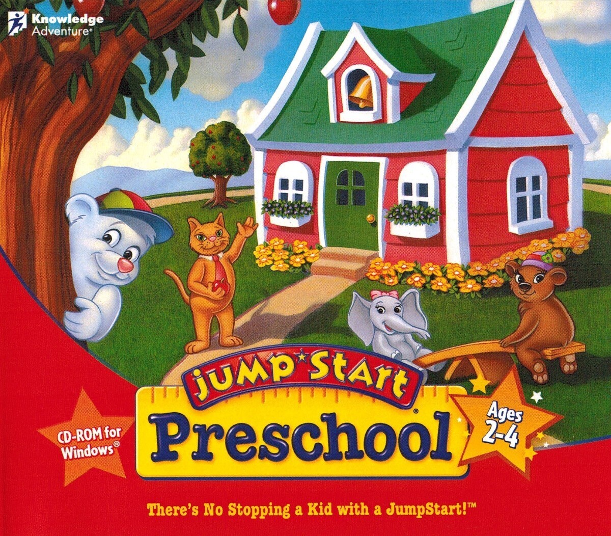 JumpStart Preschool Ages 2-4 Knowledge Adventure Jump Start New Sealed