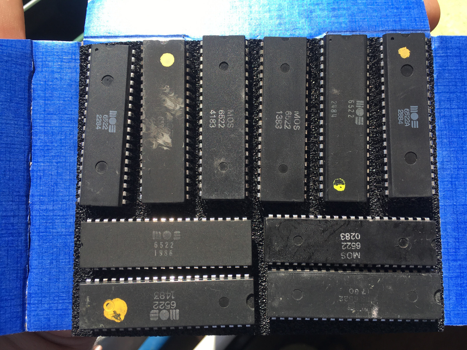 Mos 6522 Via IC for Commodore VIC-20/1541/Apple III/Oric-1/Acorn BBC/MB Vectrex