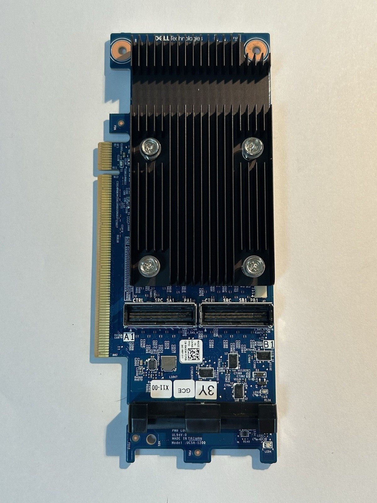 Dell 0543GW H365i PERC12 Adapter 8-Lane PCIe 4 SAS SATA NVMe (Gen4) Card 543GW