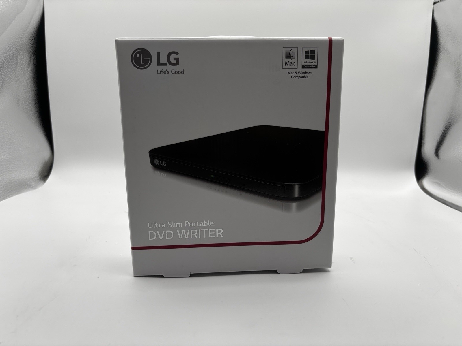 LG GP55EX70 Ultra Slim Portable DVD Writer with M-DISC Support - Black