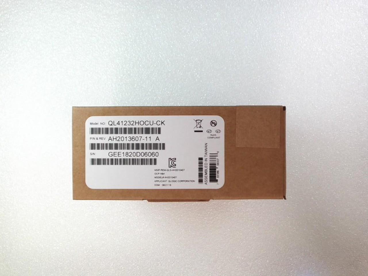 QLOGIC QL41232HOCU-CK DUAL PORT 10-25GbE SFP28 NETWORK ADAPTER CARD
