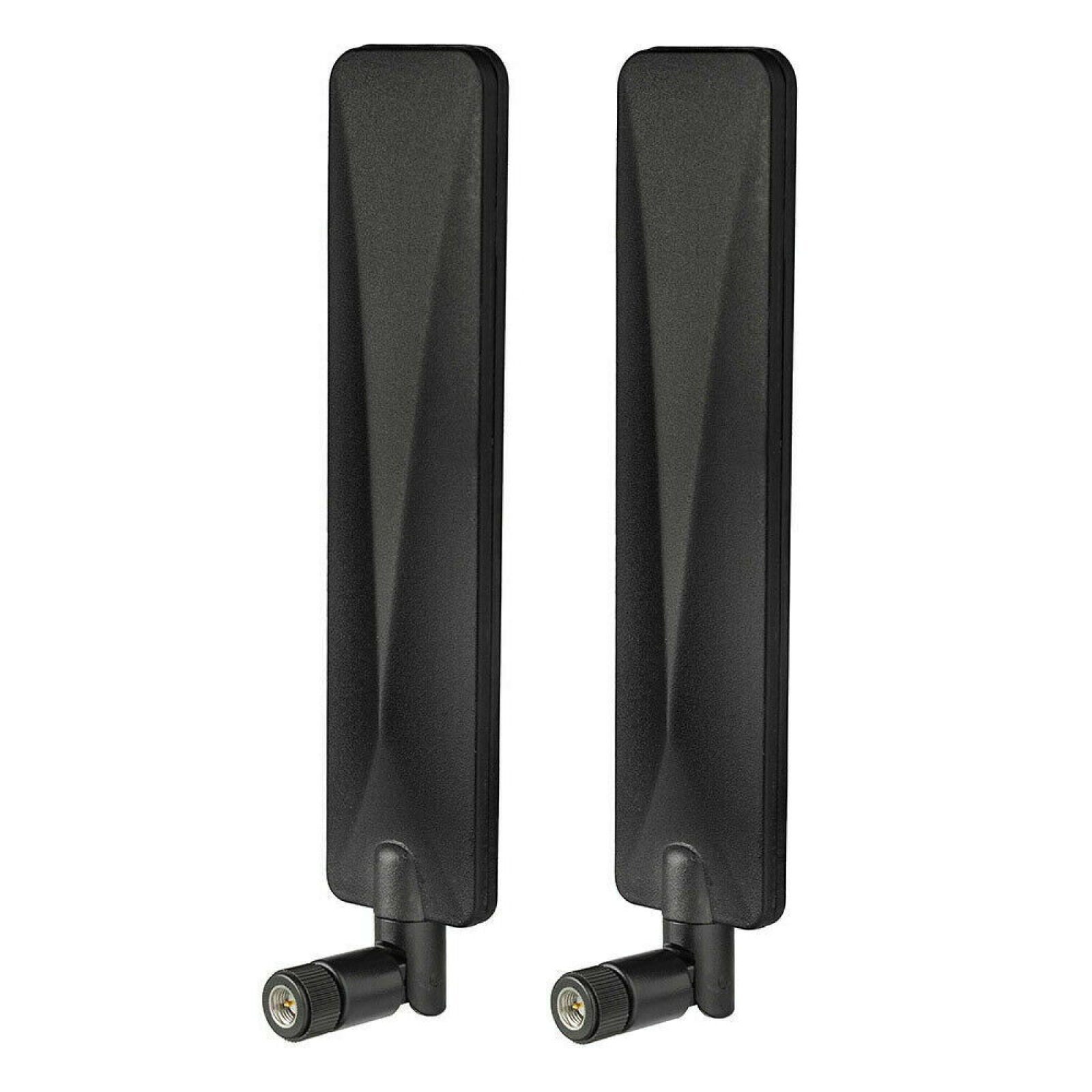 2pcs 4G LTE 12dBi External SMA Male Antenna for Wireless Router Cellular G