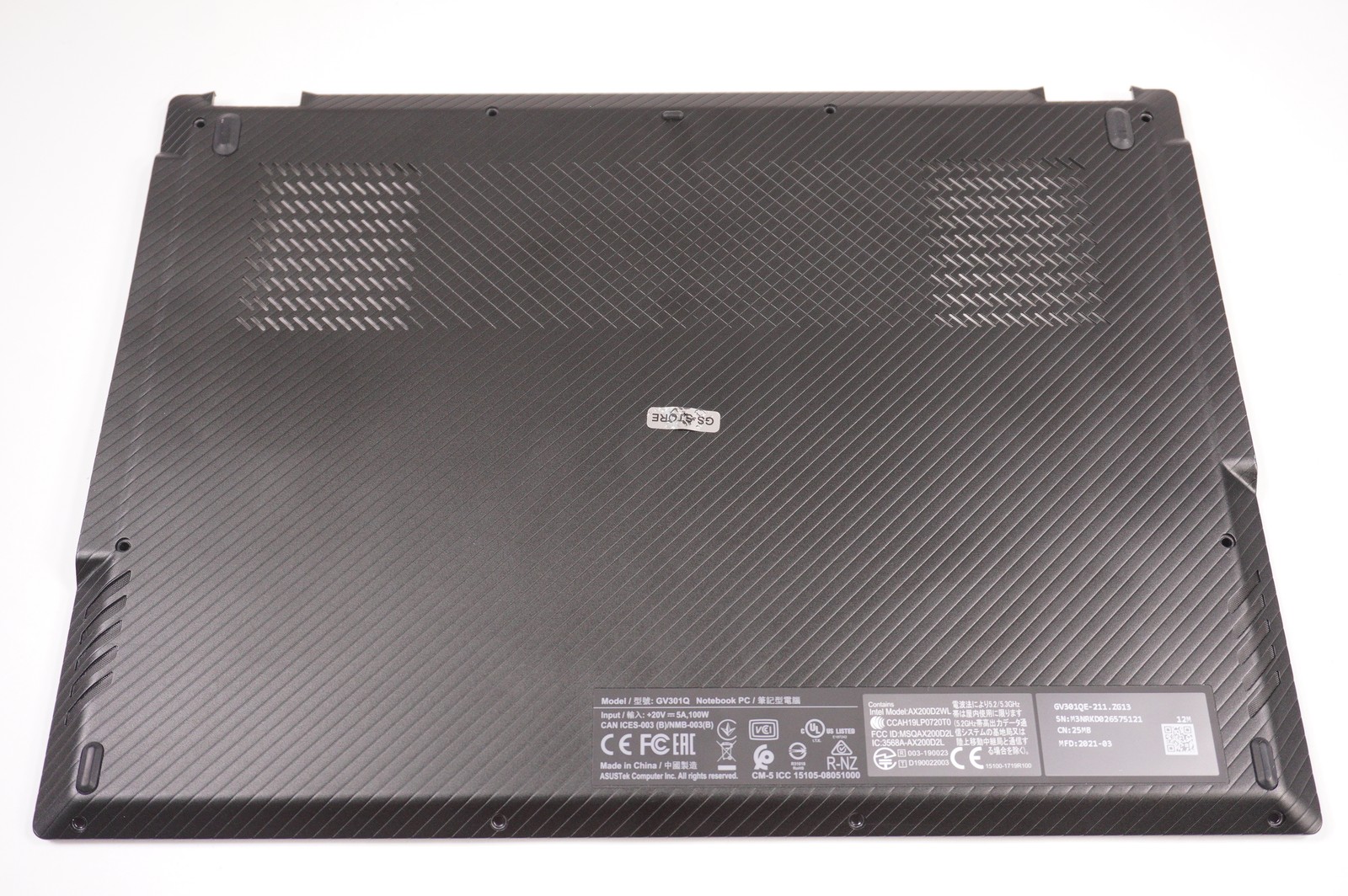 13NR04H3AM0301 Asus Bottom Base Cover GV301QE-211.ZG13