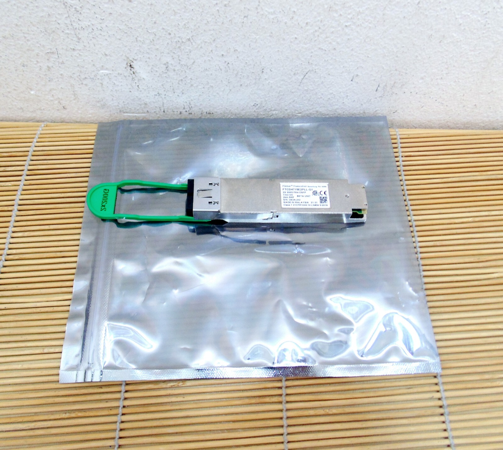 Finisar FTCD4715E2PLL-G1 2x 200G FR4 OSFP 13xx nm 2km SMF Transceiver