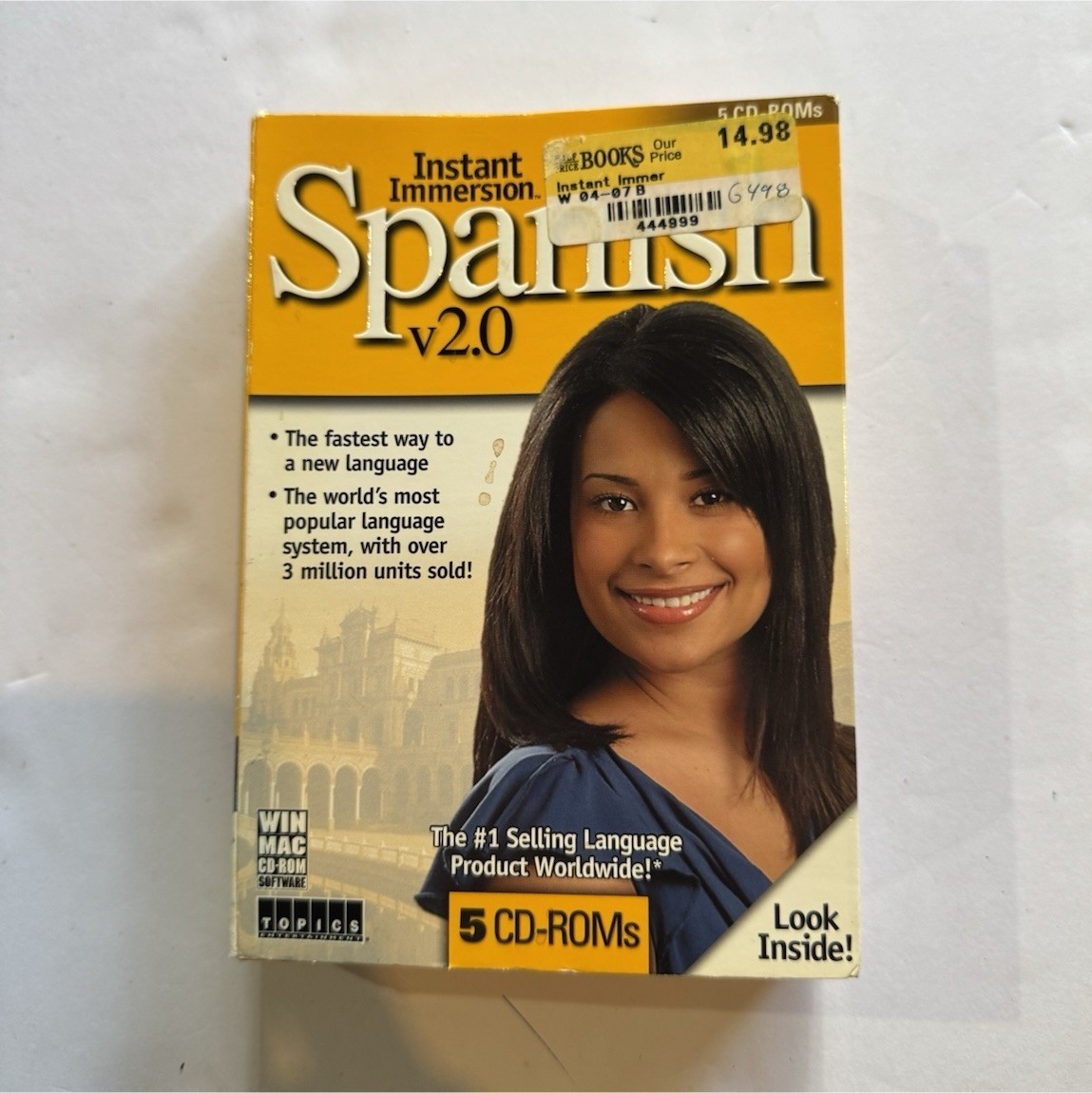 Instant Immersion Spanish v2.0 Language Course 5 CD-ROM Set for Windows/Mac