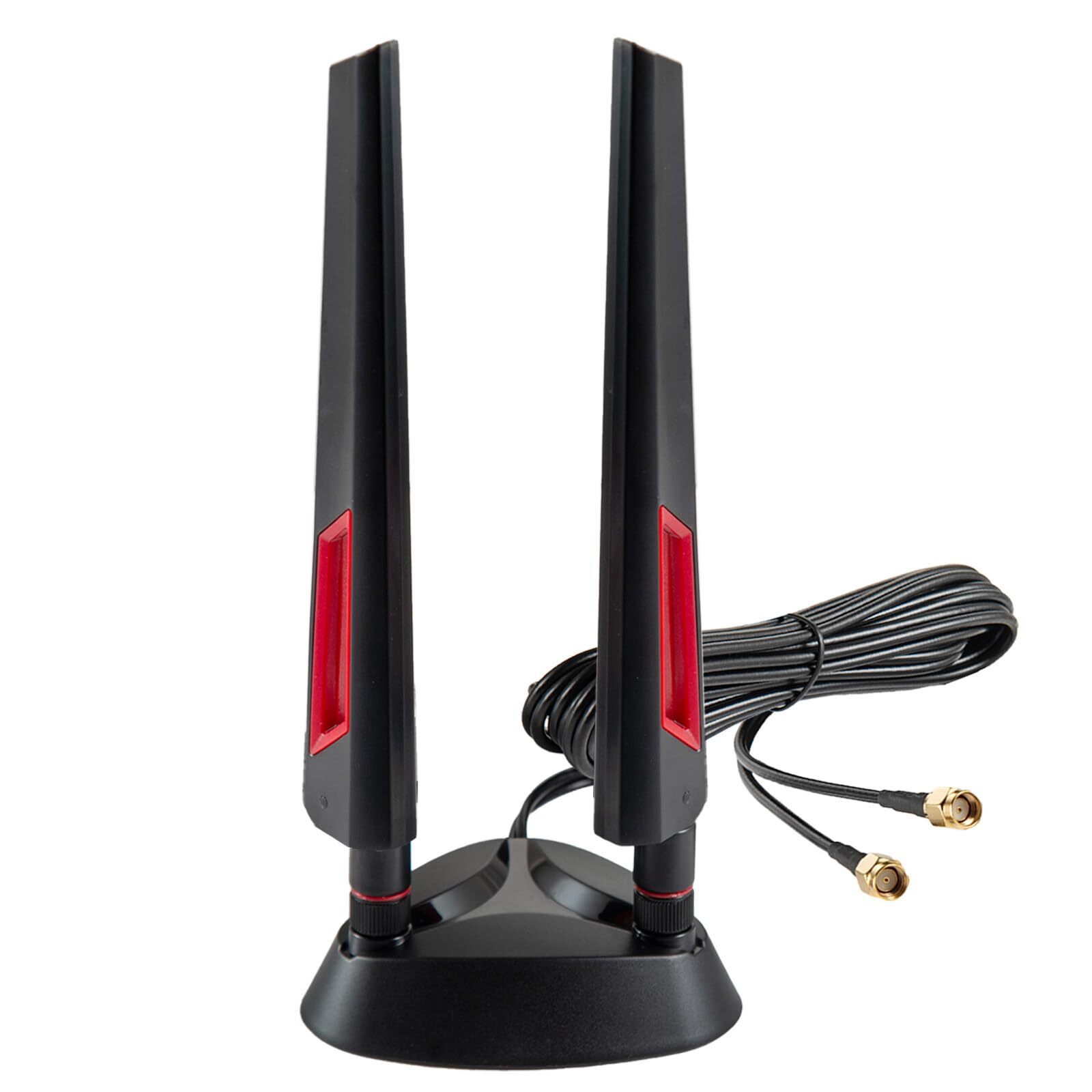 9dbi Wifi 6 6e Triband 2.4ghz + 5 Ghz + 6ghz Magnetic Base Gaming Antenna For Wi