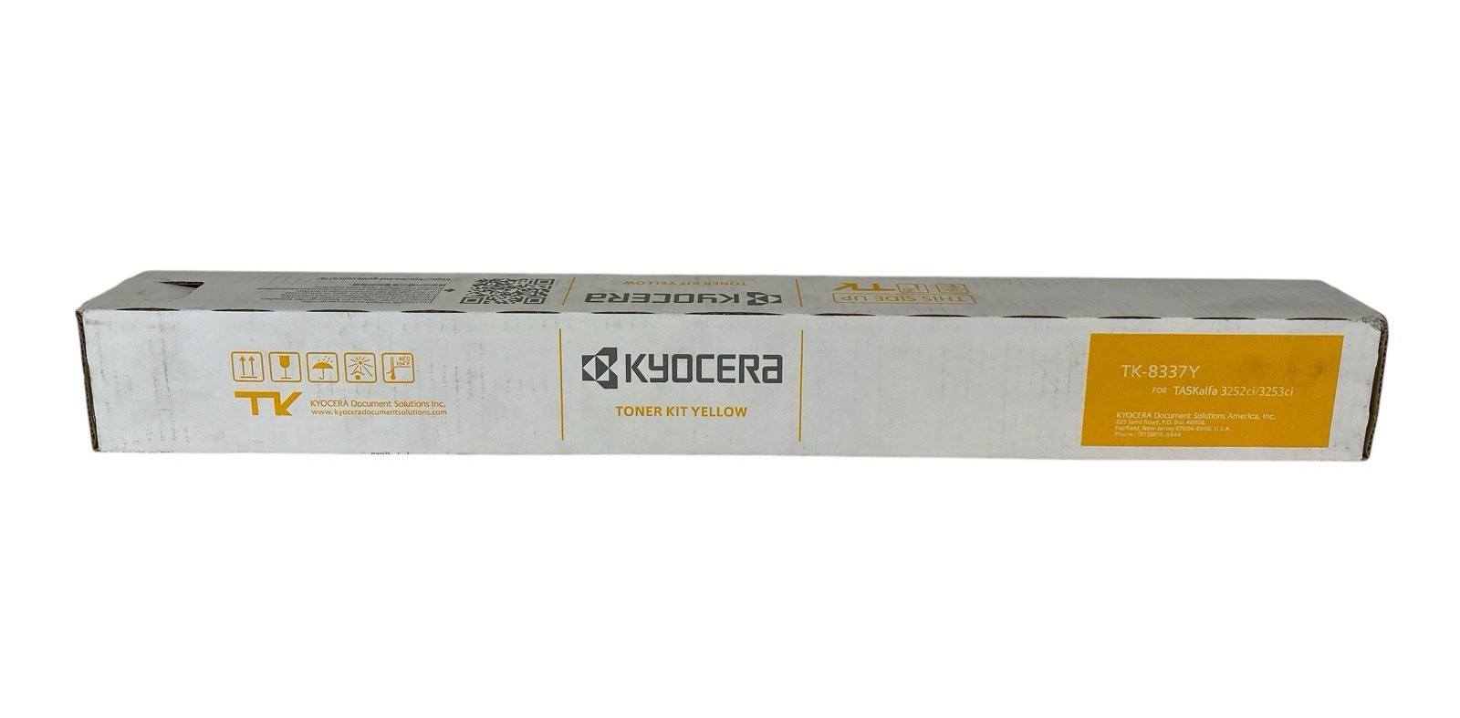 Kyocera TK-8337Y Yellow Genuine Toner Kit Cartridge OEM New Sealed