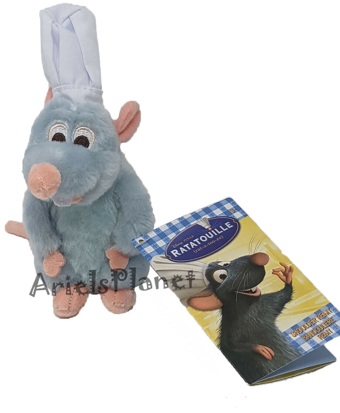 Disney Parks Epcot Remy's Ratatouille Adventure Magnetic Shoulder Plush Pal