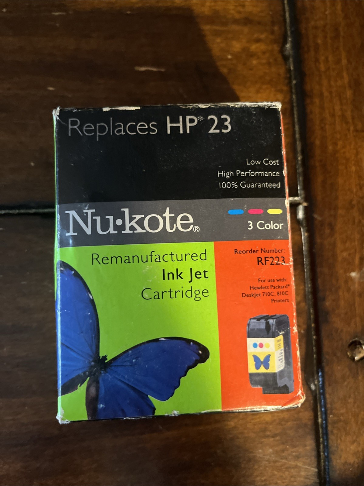 Nukote HP23 Ink Jet Cartridge 3 Color
