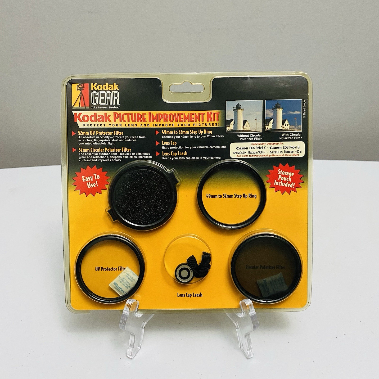 Vintage NOS Kodak Gear Kodak Picture Improvement Kit New/Sealed