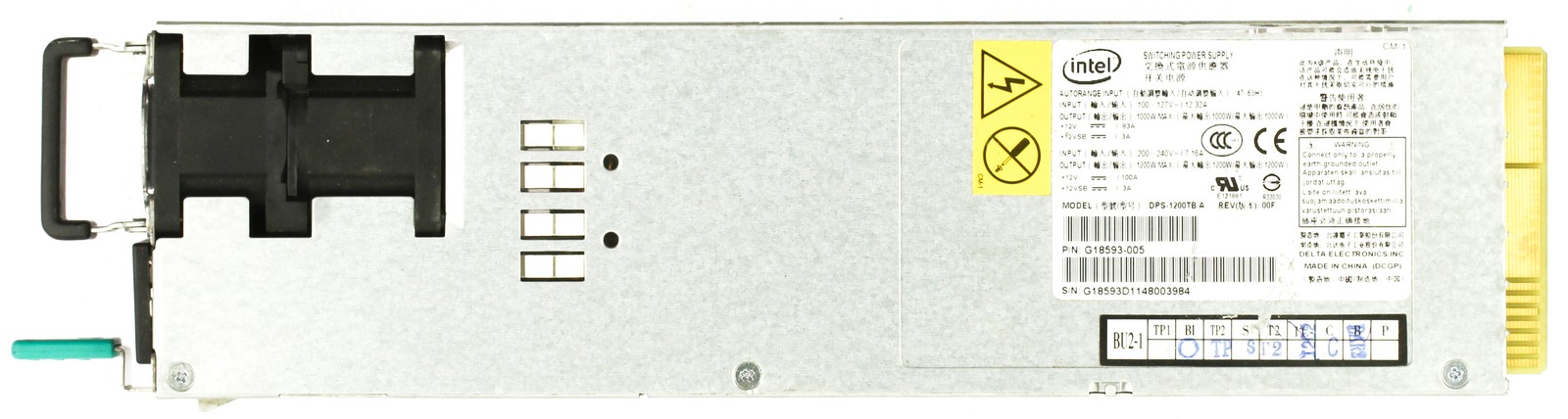 Intel DPS-1200TB Power Supply 1200W