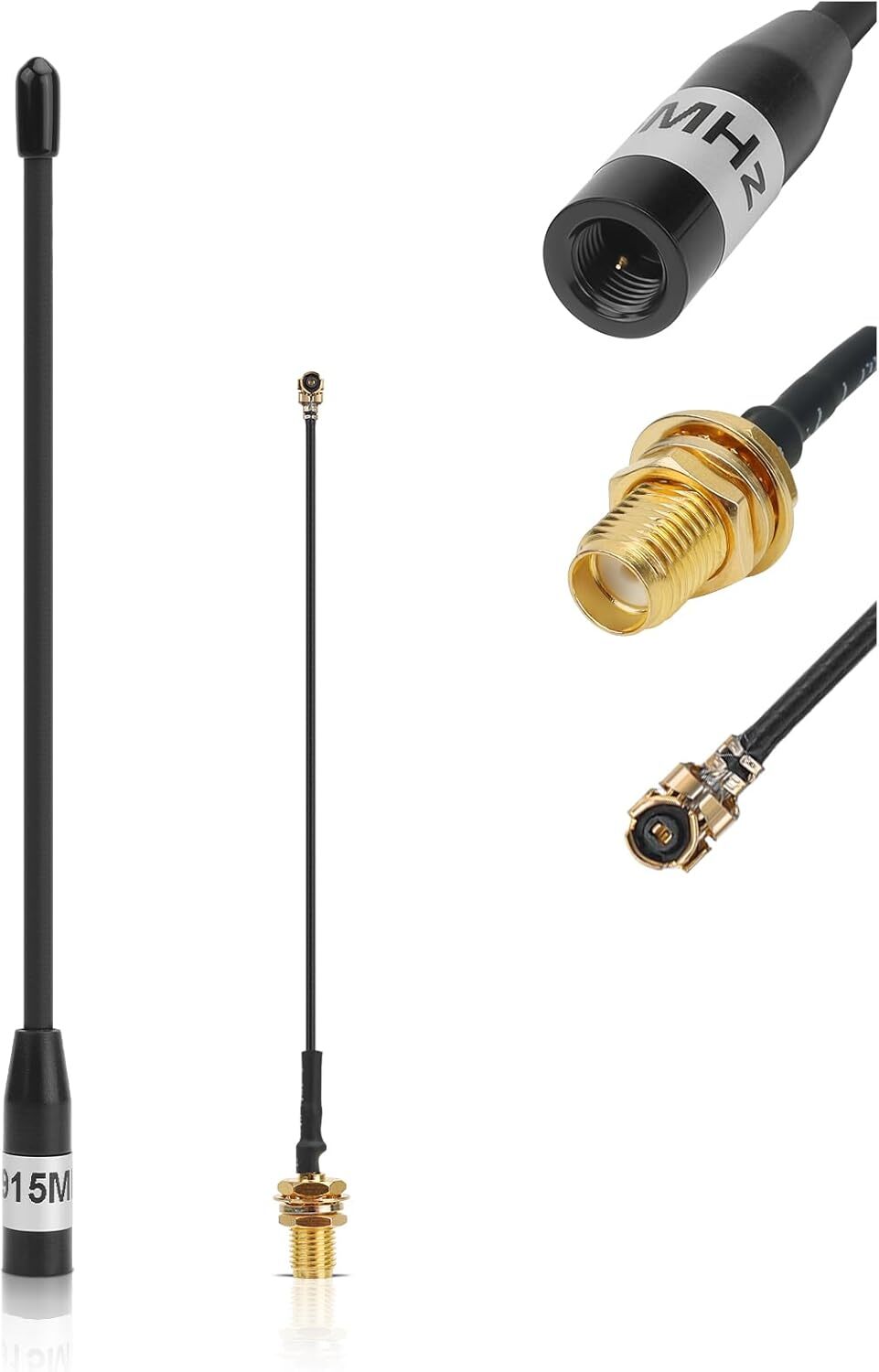 915MHz LoRa Antenna 10 dbi Gain SMA Male for Meshtastic LoRA ESP32 OLED Board US