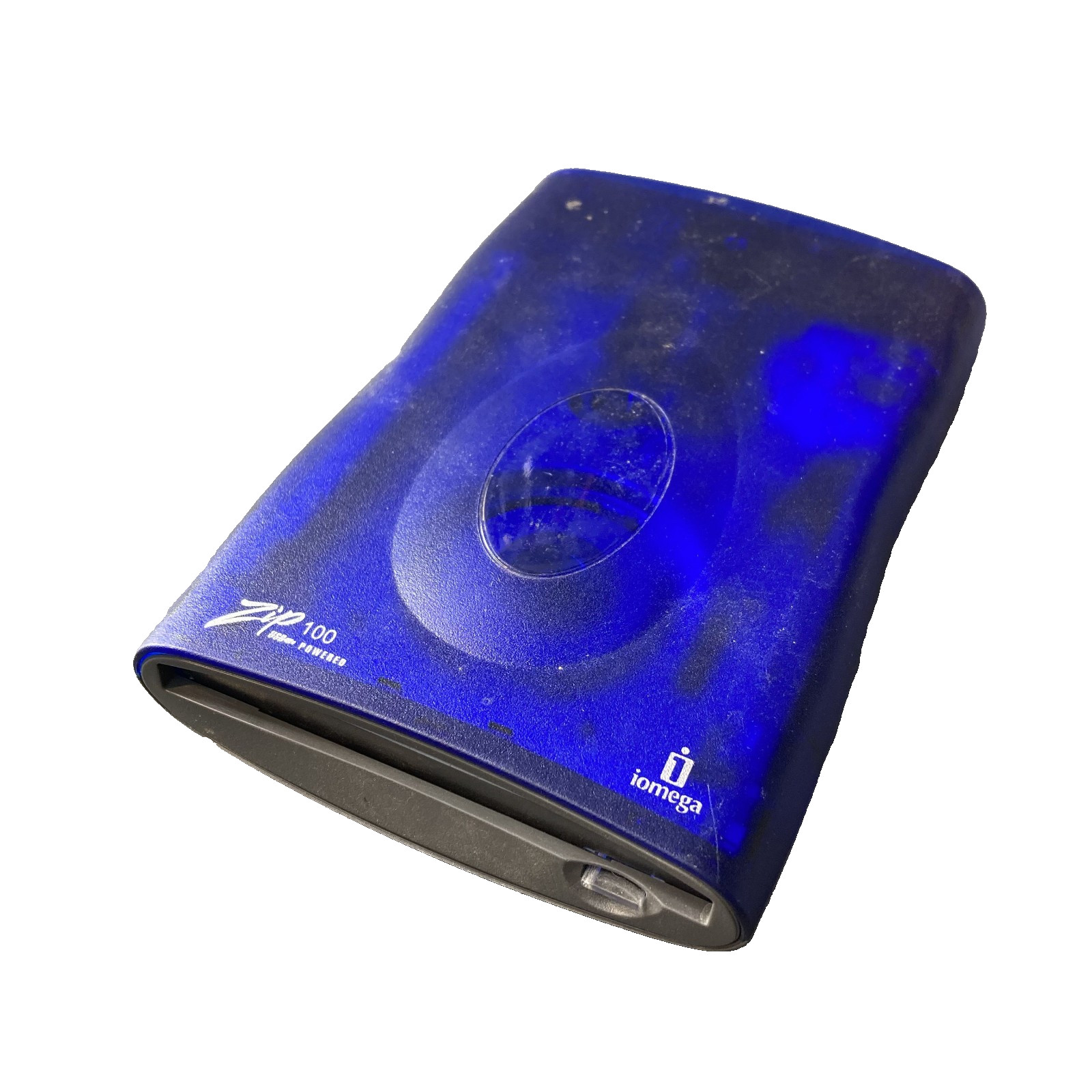 Iomega Zip 100 Z100USBS USB Powered External Drive 100MB Blue